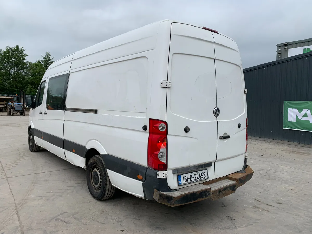 2015 VOLKSWAGEN CRAFTER CREW CAB FOR AUCTION -NAAS - Image 3