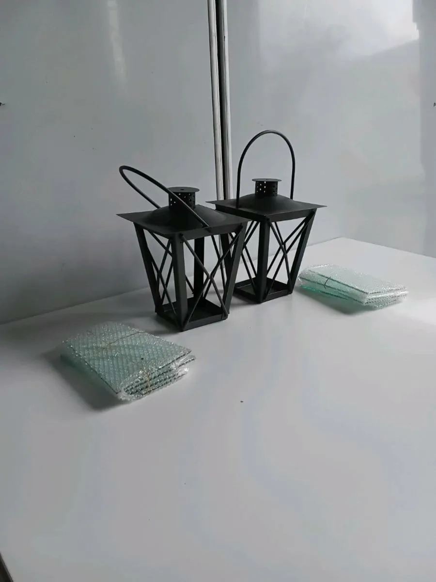 2 Metal lantern - Image 3