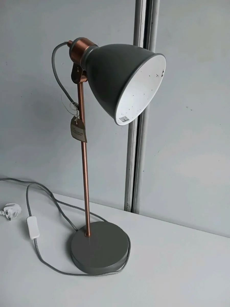 Där Frederick Task Lamp Grey & Copper

X1 - Image 1