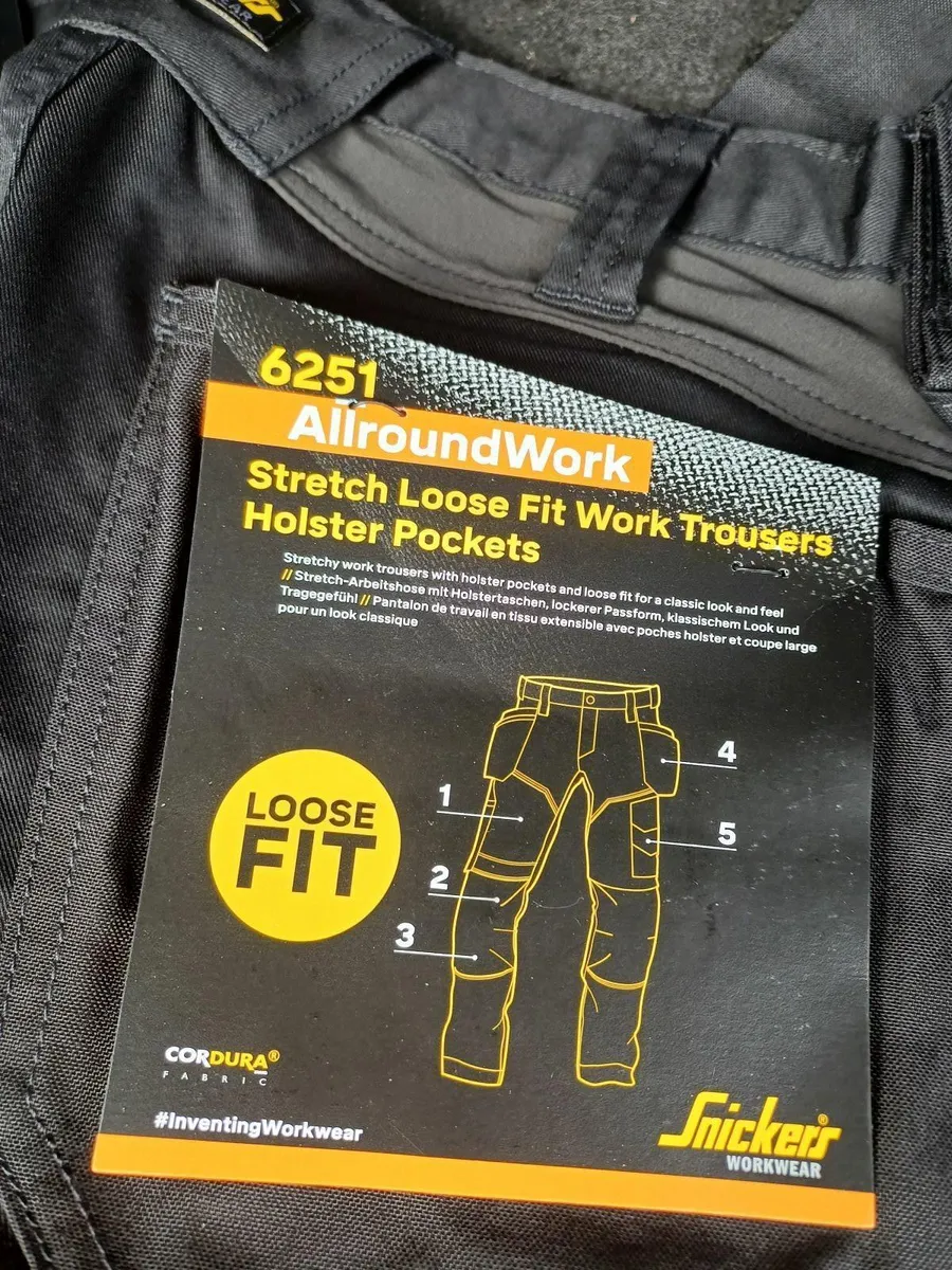 Brand-New Snickers 6251 Trousers - Image 1