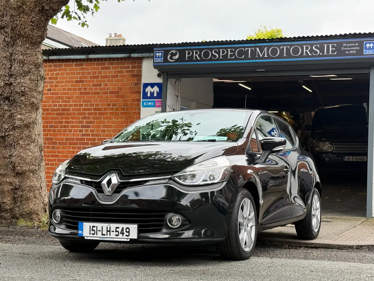 2015 Renault Clio, 1.2 Dynamique Nav, New Nct, - Image 1