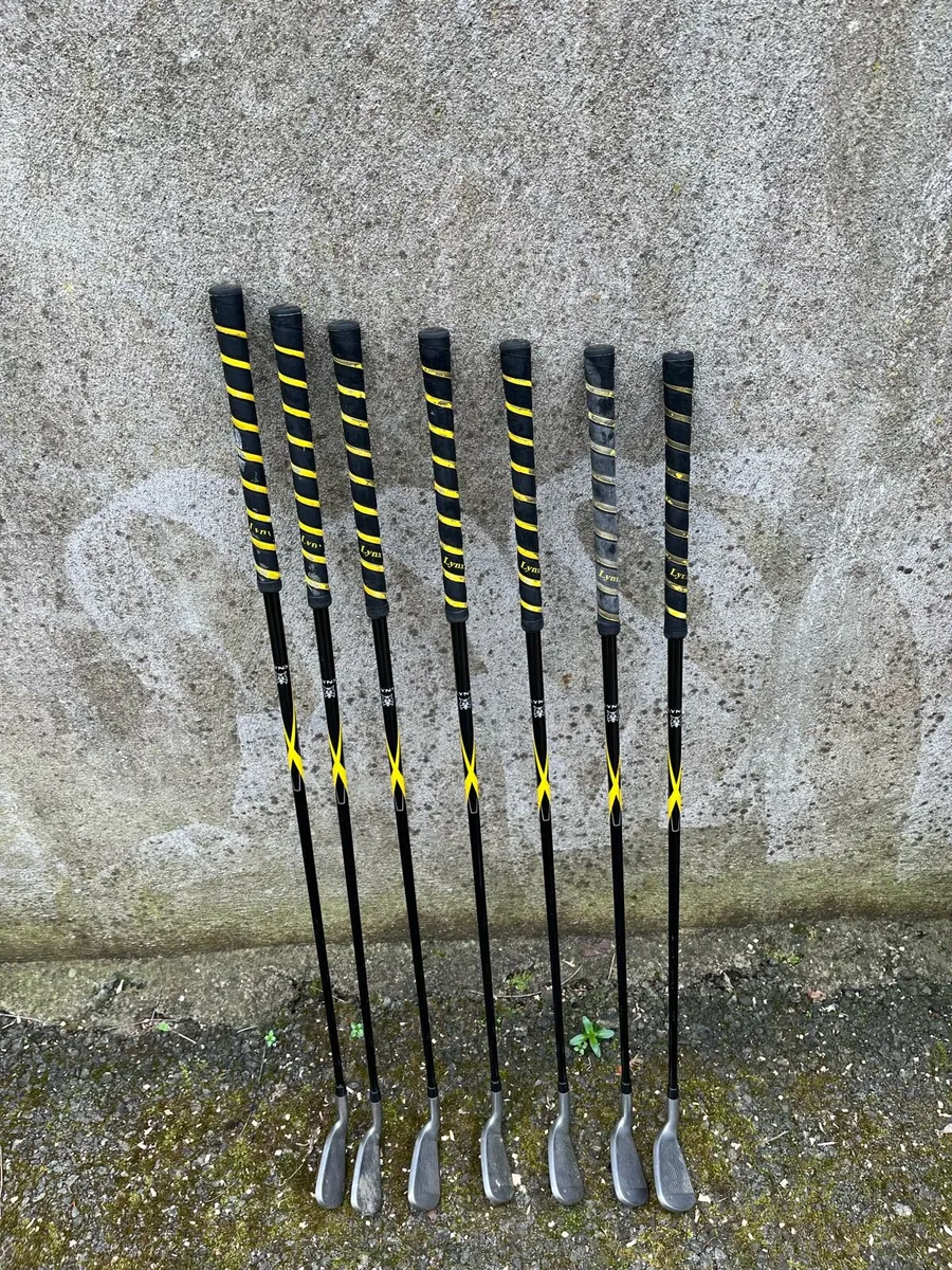 Lynx golf irons - Image 1
