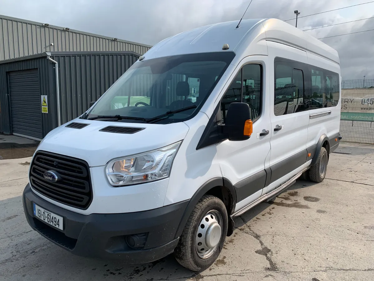 2015 FORD TRANSIT 17 SEATER MINI BUS FOR AUCTION - Image 1