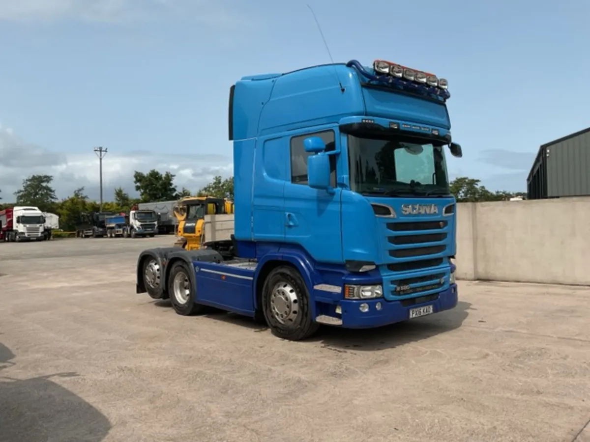 2016 Scania R580 V8 6x2 80T Tag Axle - Image 1