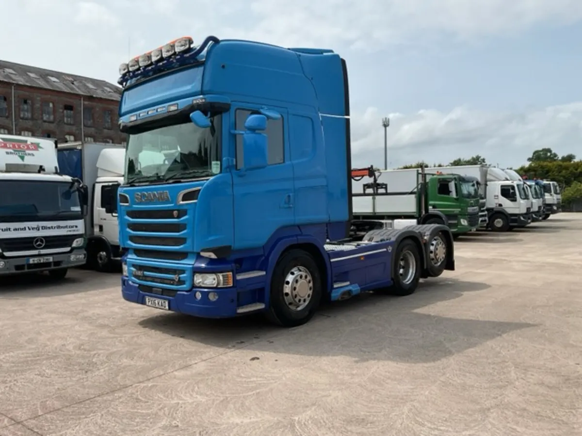 2016 Scania R580 V8 6x2 80T Tag Axle - Image 3