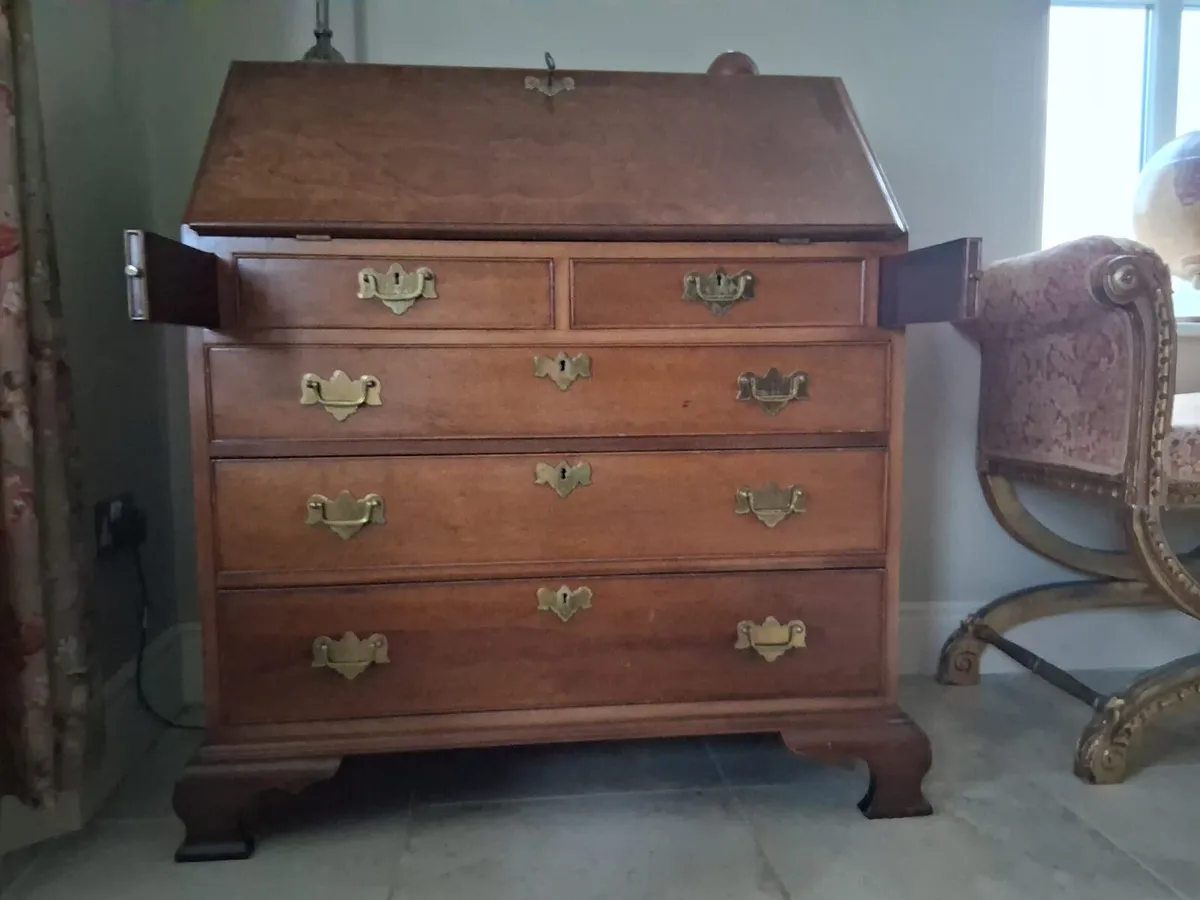Solid Wood Writing Bureau/Desk - Image 2