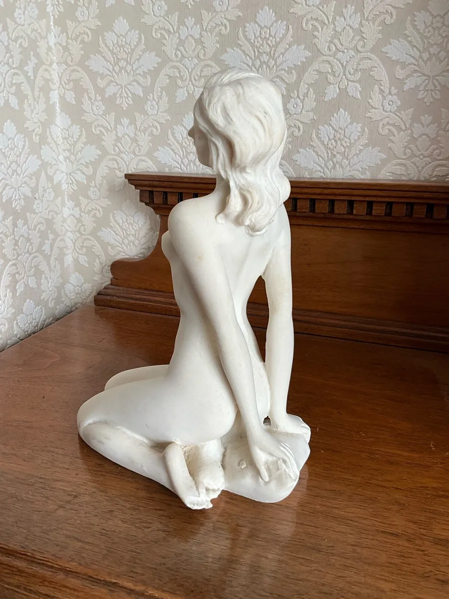 Alabaster Nude Figurine - Image 2