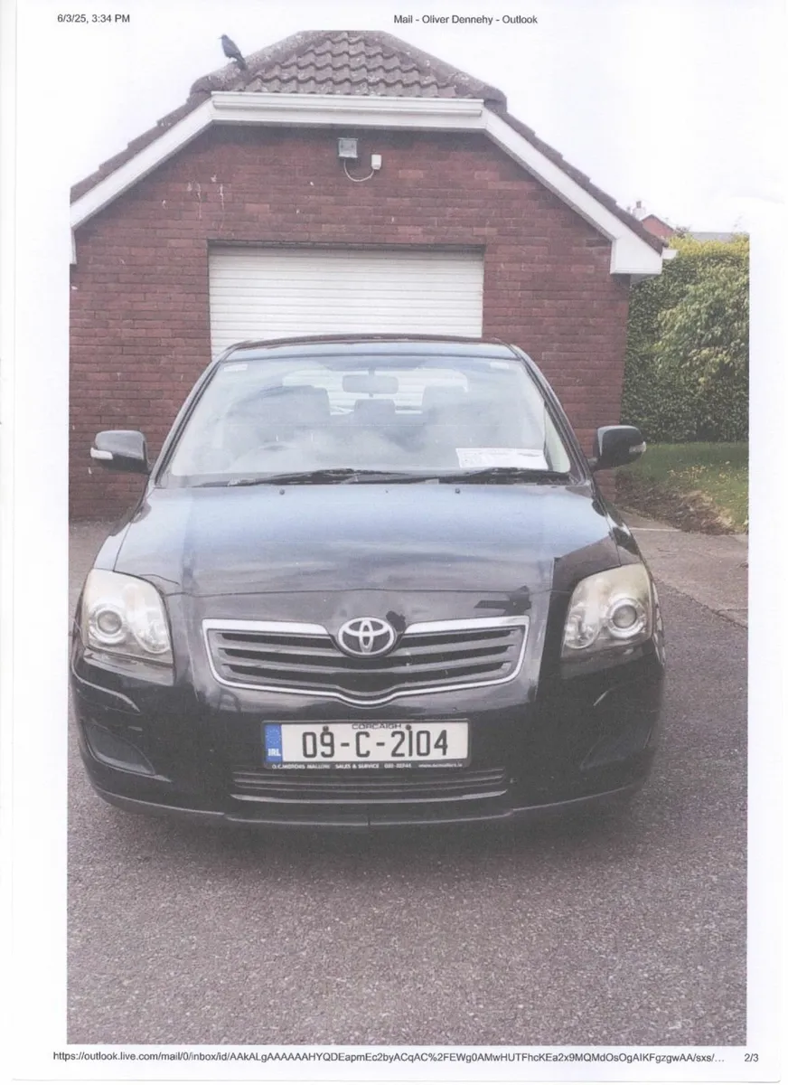 Toyota Avensis 2009 - Image 1