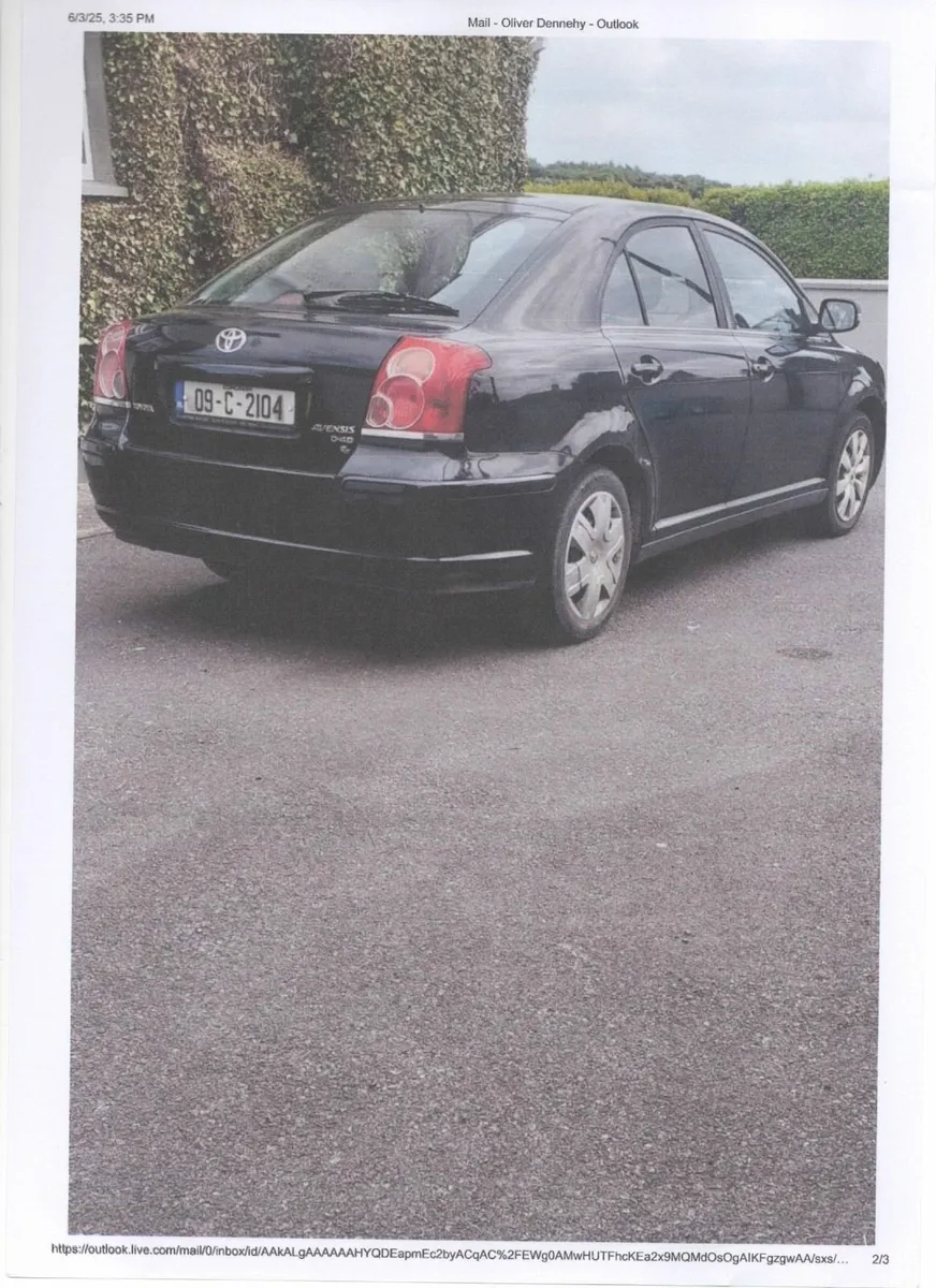 Toyota Avensis 2009 - Image 2