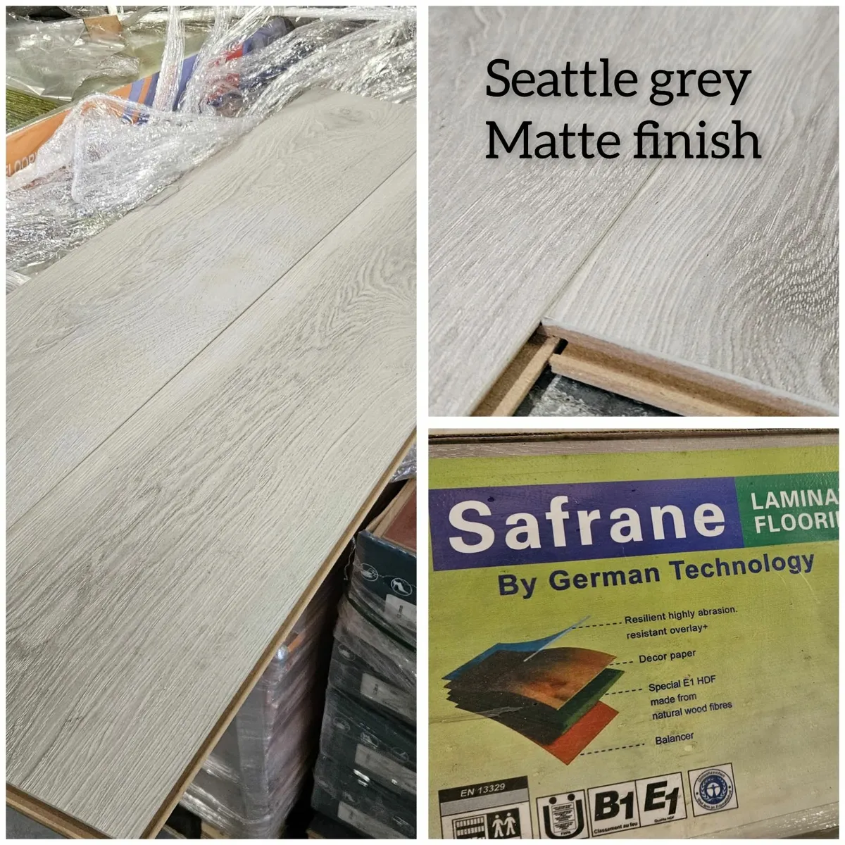 laminated  wood flooring warehouse-  8mm seattle! - Image 3