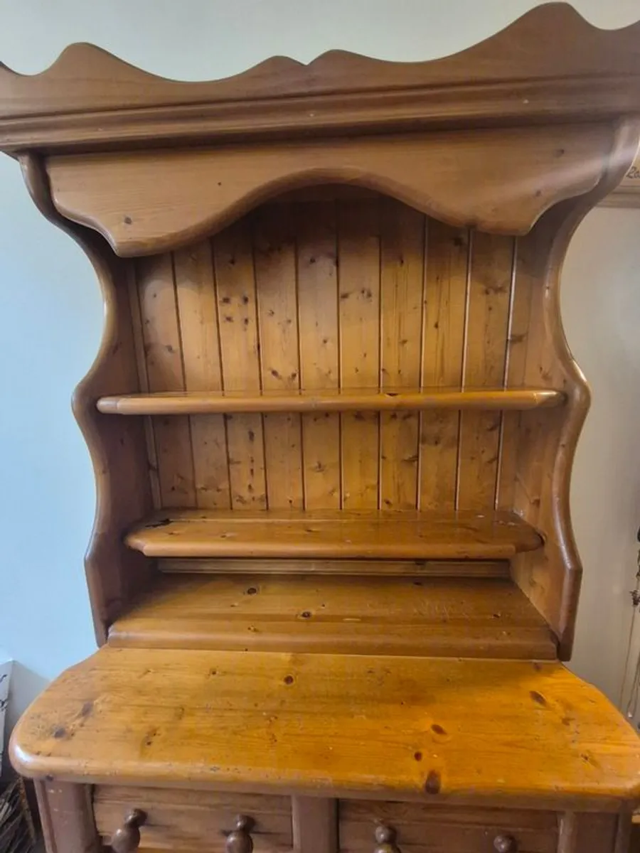 80's Country Kitchen Pine Dresser furniture - Image 2