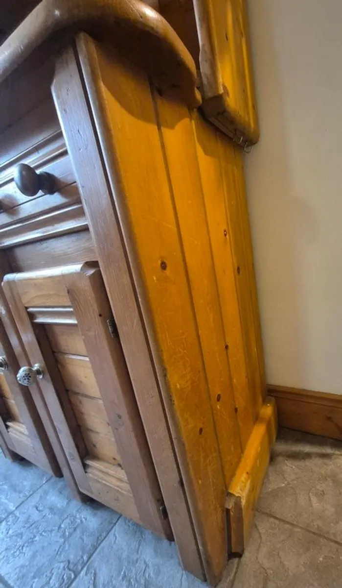 80's Country Kitchen Pine Dresser furniture - Image 4