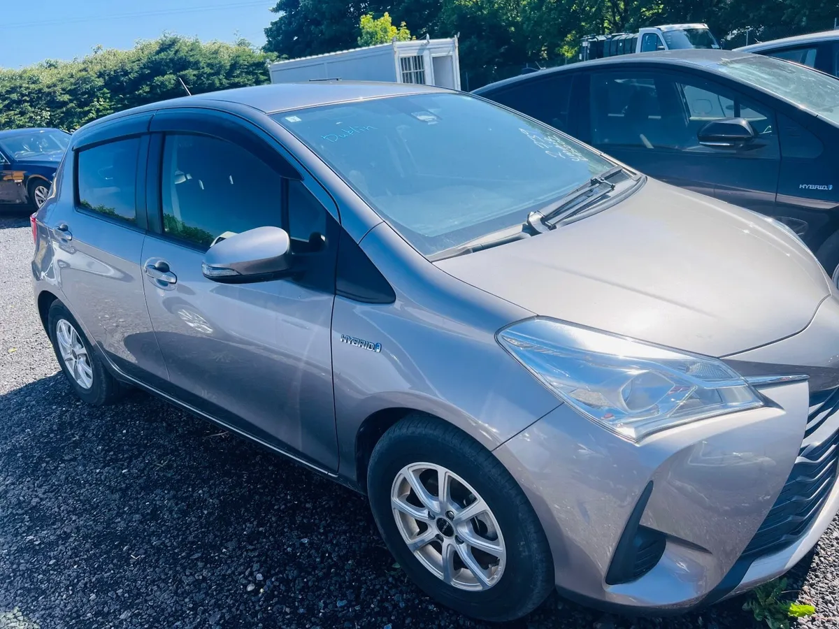 Toyota Vitz 2017 hybrid push start Automatic - Image 1