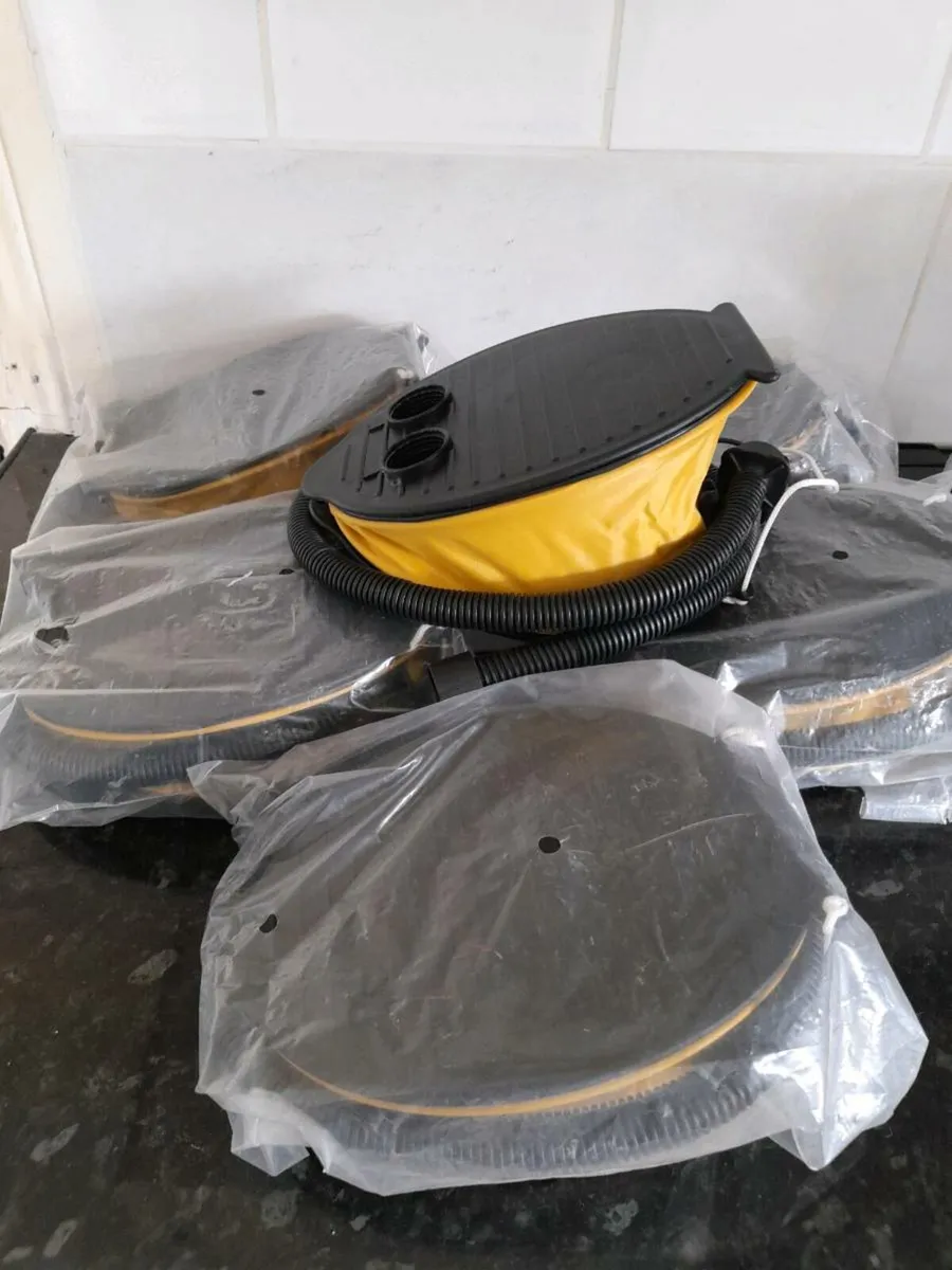 Foot pumps €5 each
