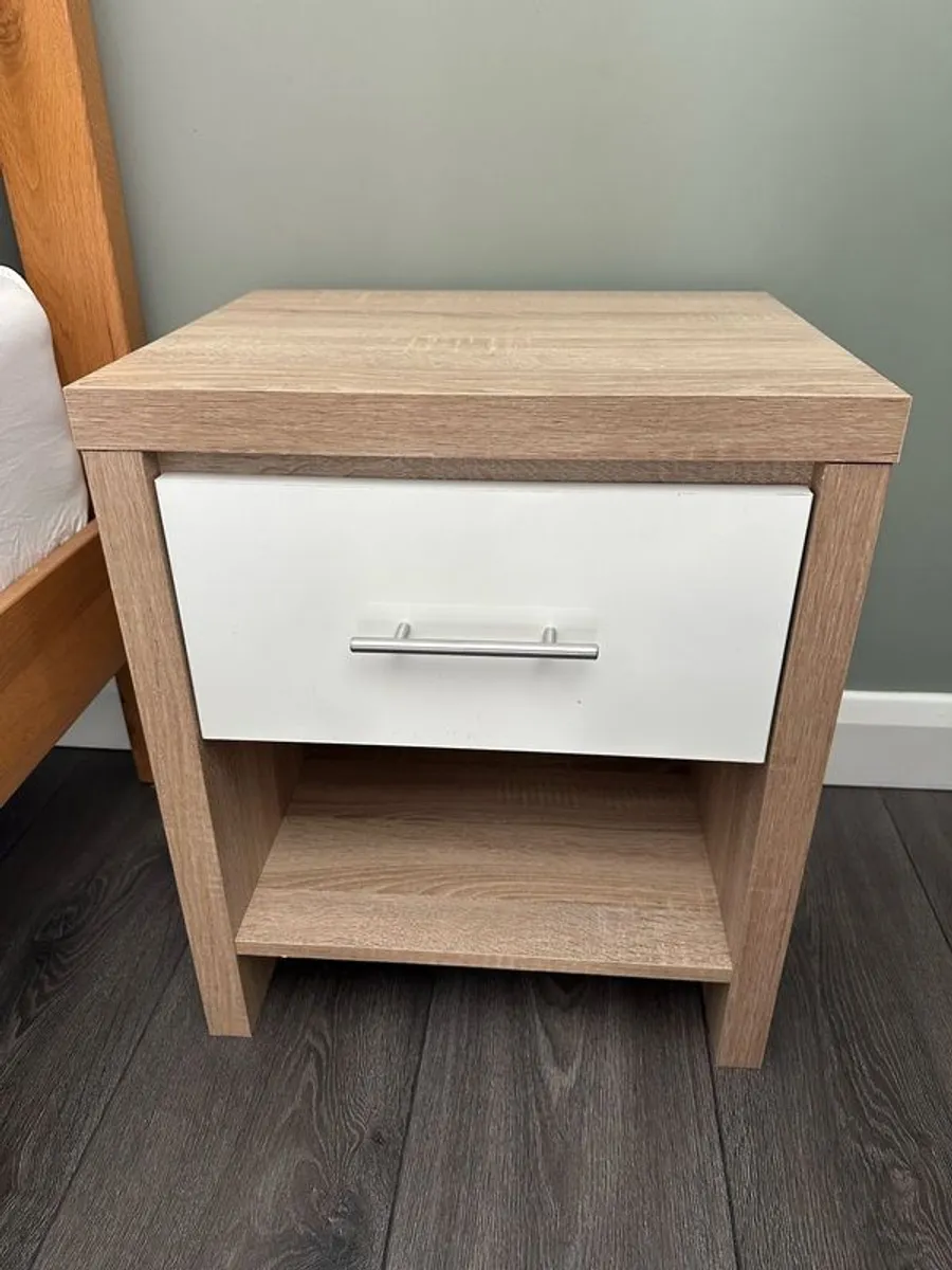 2 Bedside Lockers - Image 1