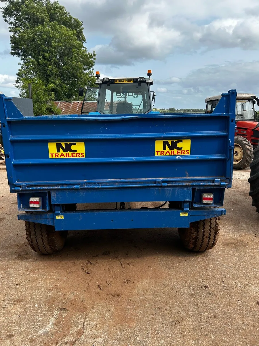 12 x 7 NC tipping trailer - Image 3