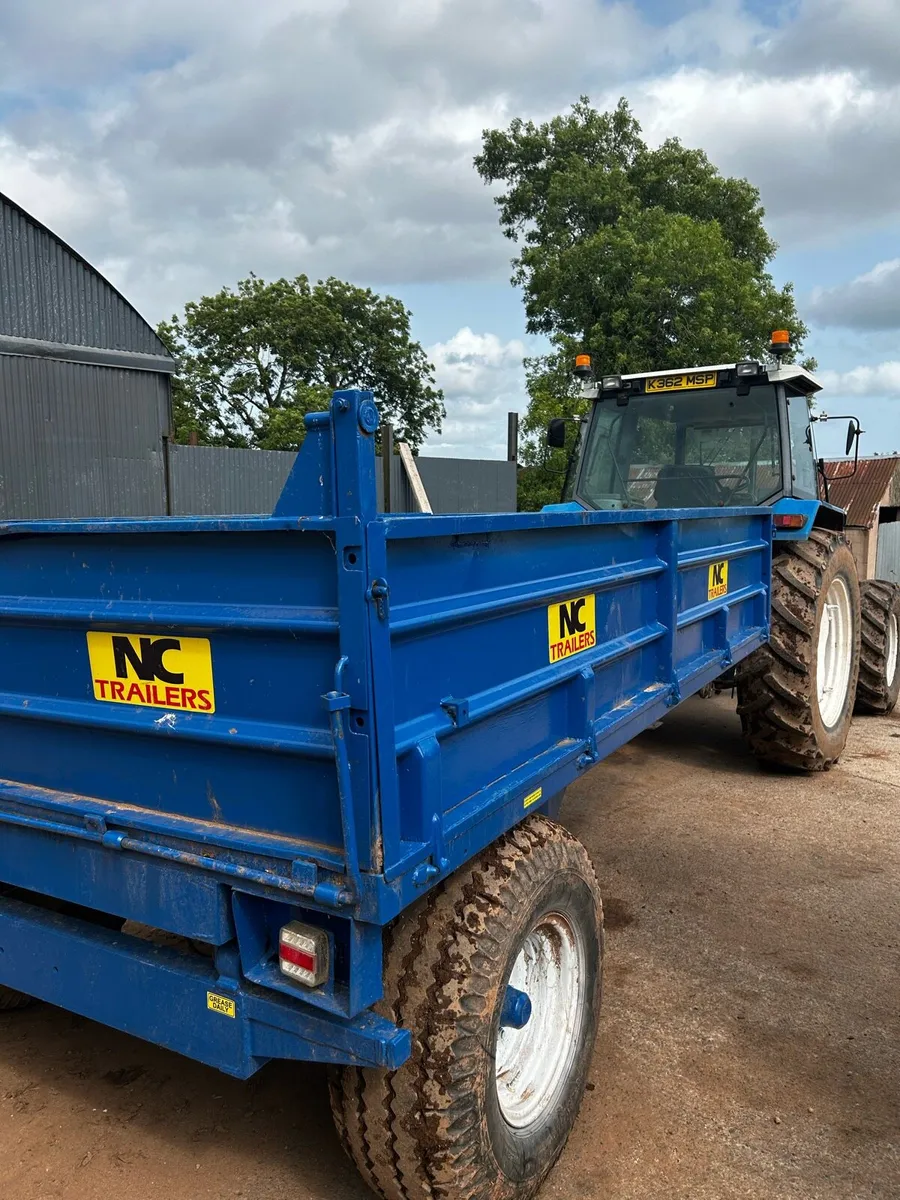 12 x 7 NC tipping trailer - Image 4