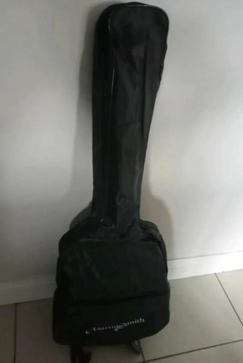 Acoustic Guitar with Bag, Stand, Tuner and Strings - Image 2