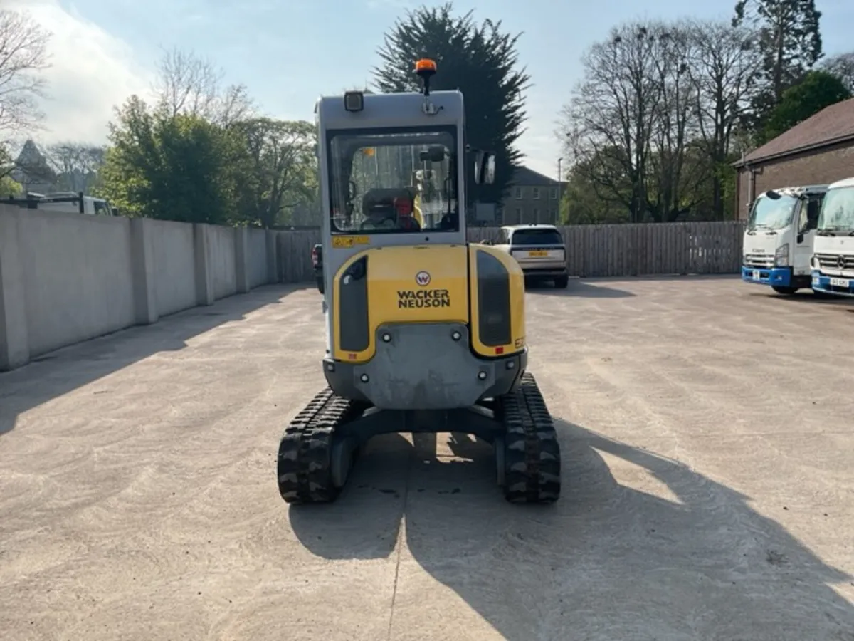 2018 Wacker Neuson EZ28 Mini Excavator - Image 4