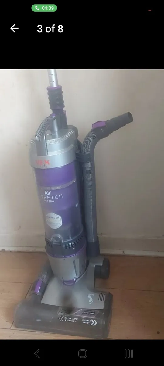 Vax air stretch let  max vaccum cleaner - Image 3