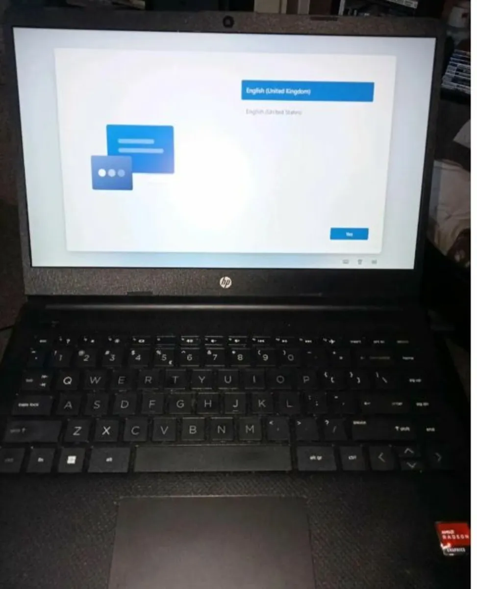 HP AMD Ryzen Laptop plus Bag + Charger - Image 1