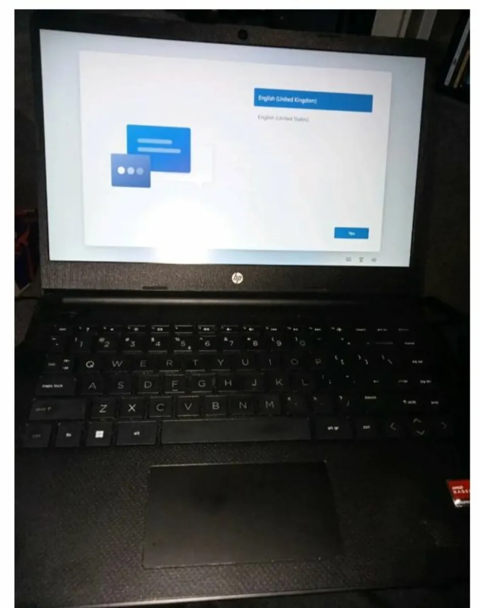 HP AMD Ryzen Laptop plus Bag + Charger - Image 3