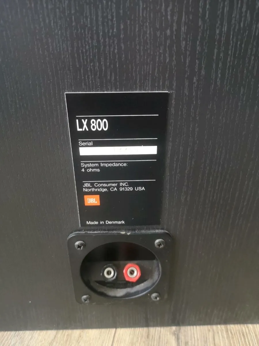 Jbl lx800 floorstanding speakers - Image 2