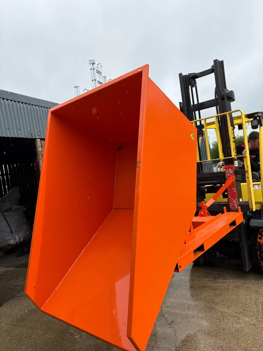 Forklift Tipping Skips 1200LTR - Image 3