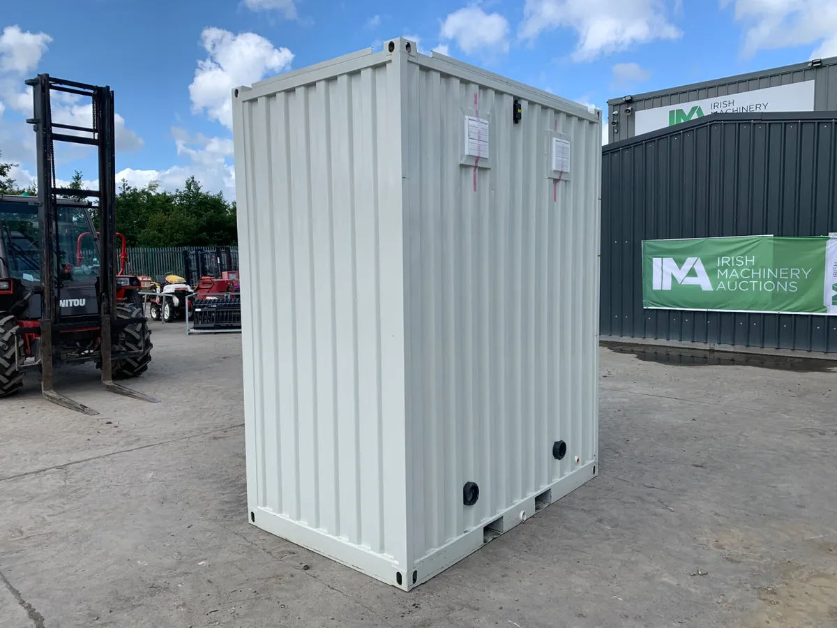 NEW/UNUSED STEEL DOUBLE TOILET BLOCK FOR AUCTION - Image 4