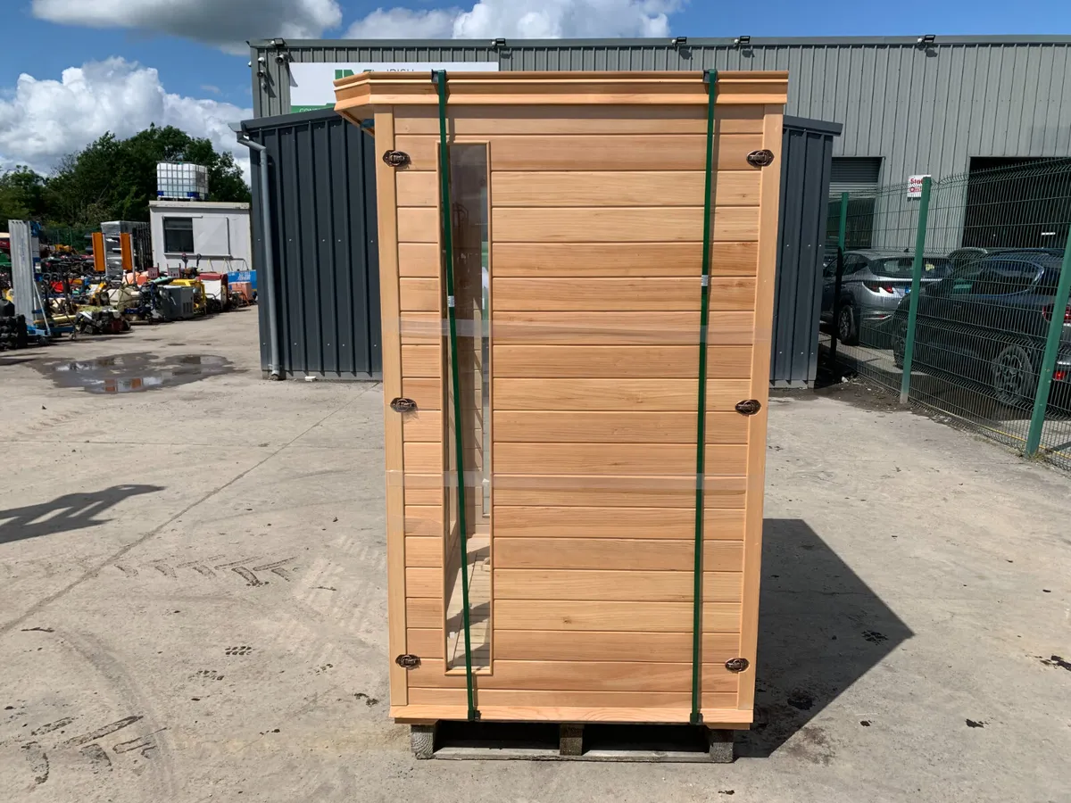 NEW 2 PERSON INFRARED SAUNA C/W LED LIGHTS - Image 2