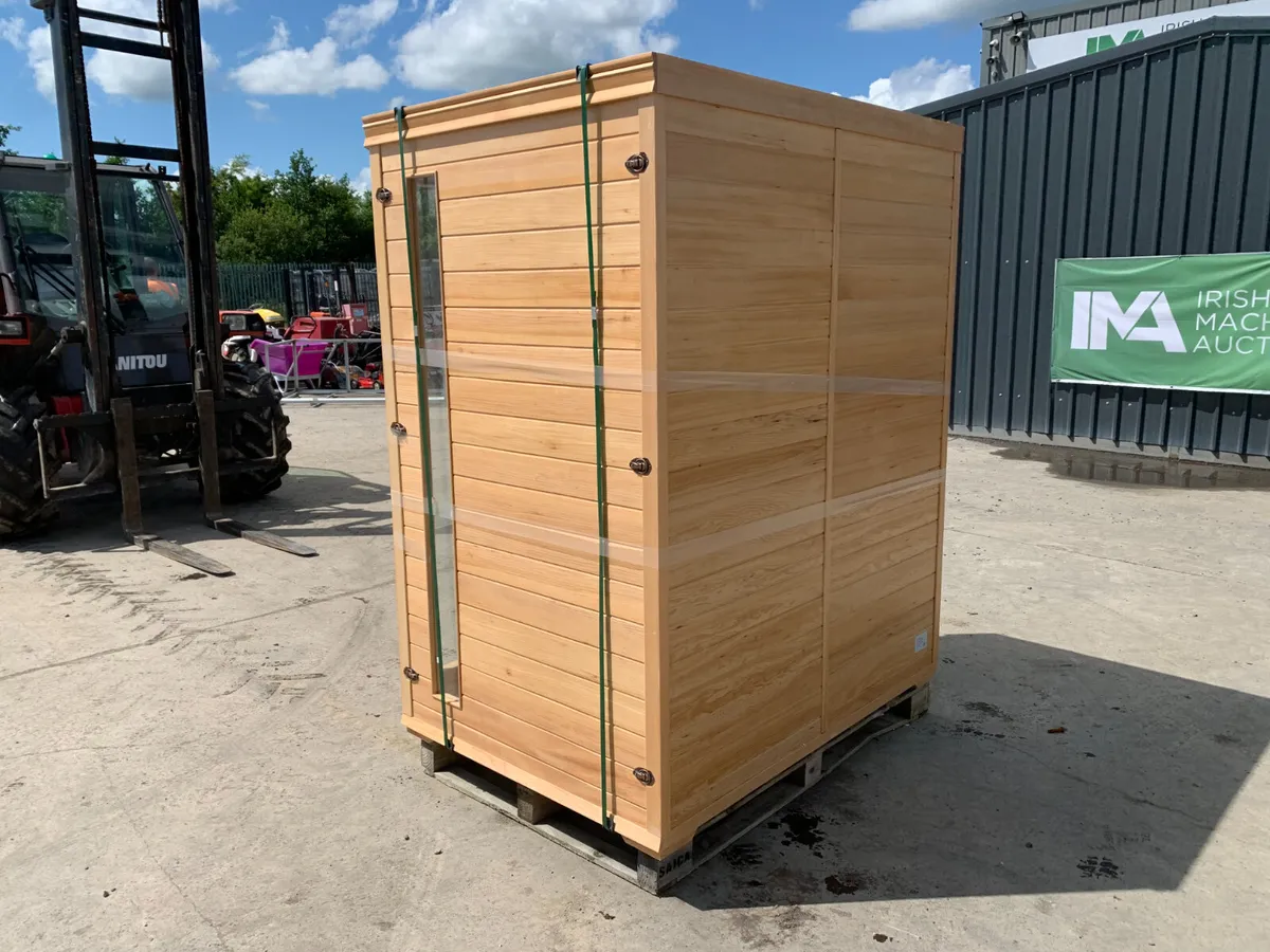 NEW 2 PERSON INFRARED SAUNA C/W LED LIGHTS - Image 3