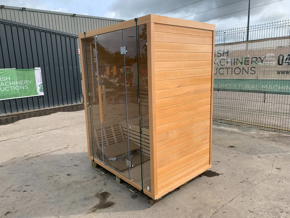 NEW 2 PERSON  STEAM SAUNA FOR AUCTION - NAAS - Image 2