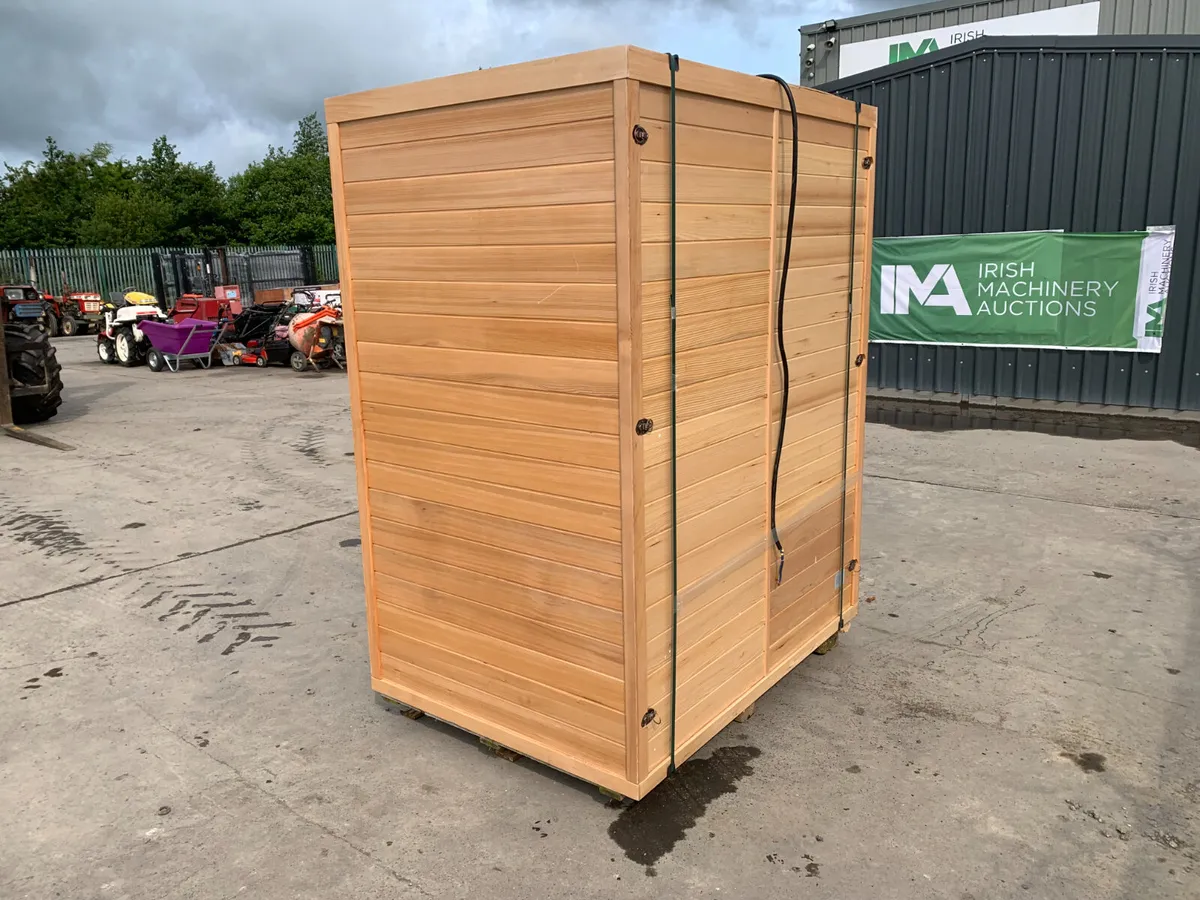 NEW 2 PERSON  STEAM SAUNA FOR AUCTION - NAAS - Image 4
