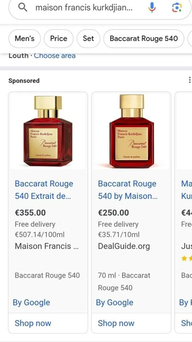 Maison francis kurkdjian paris perfume - Image 1