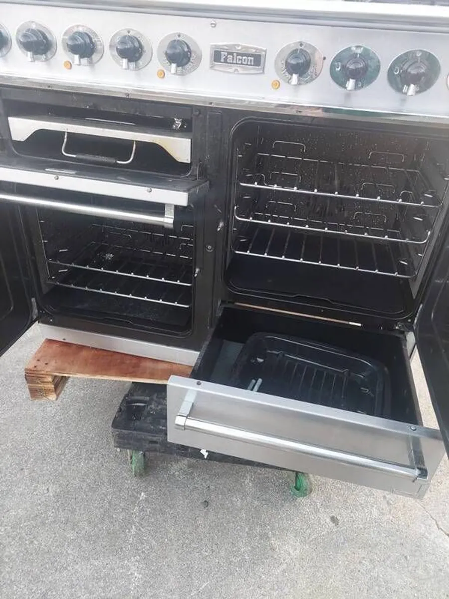 Falcon Dual Fuel 1092 Deluxe Chrome Cooker OTO - Image 3