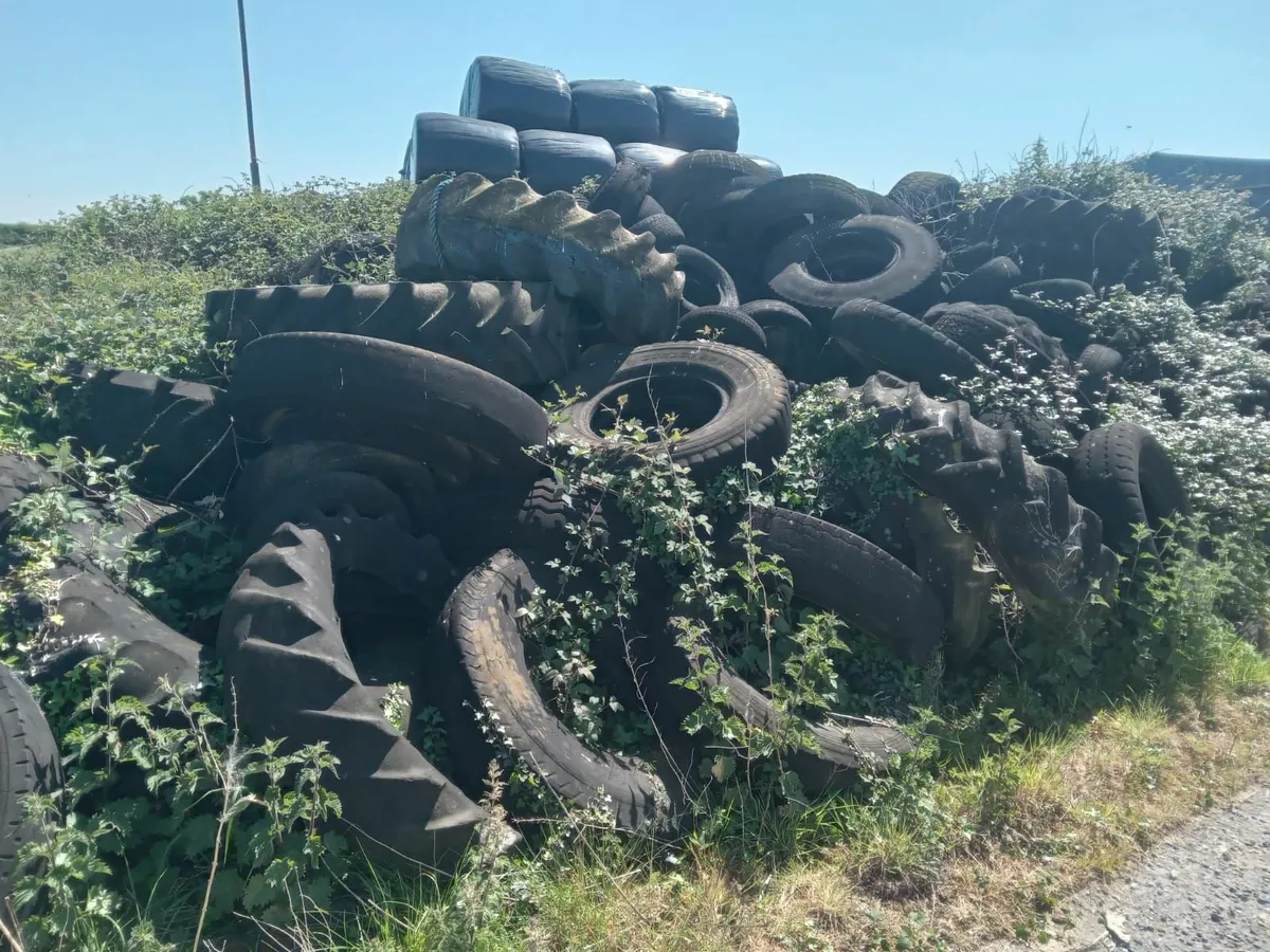 tyres for silage pit - Image 3