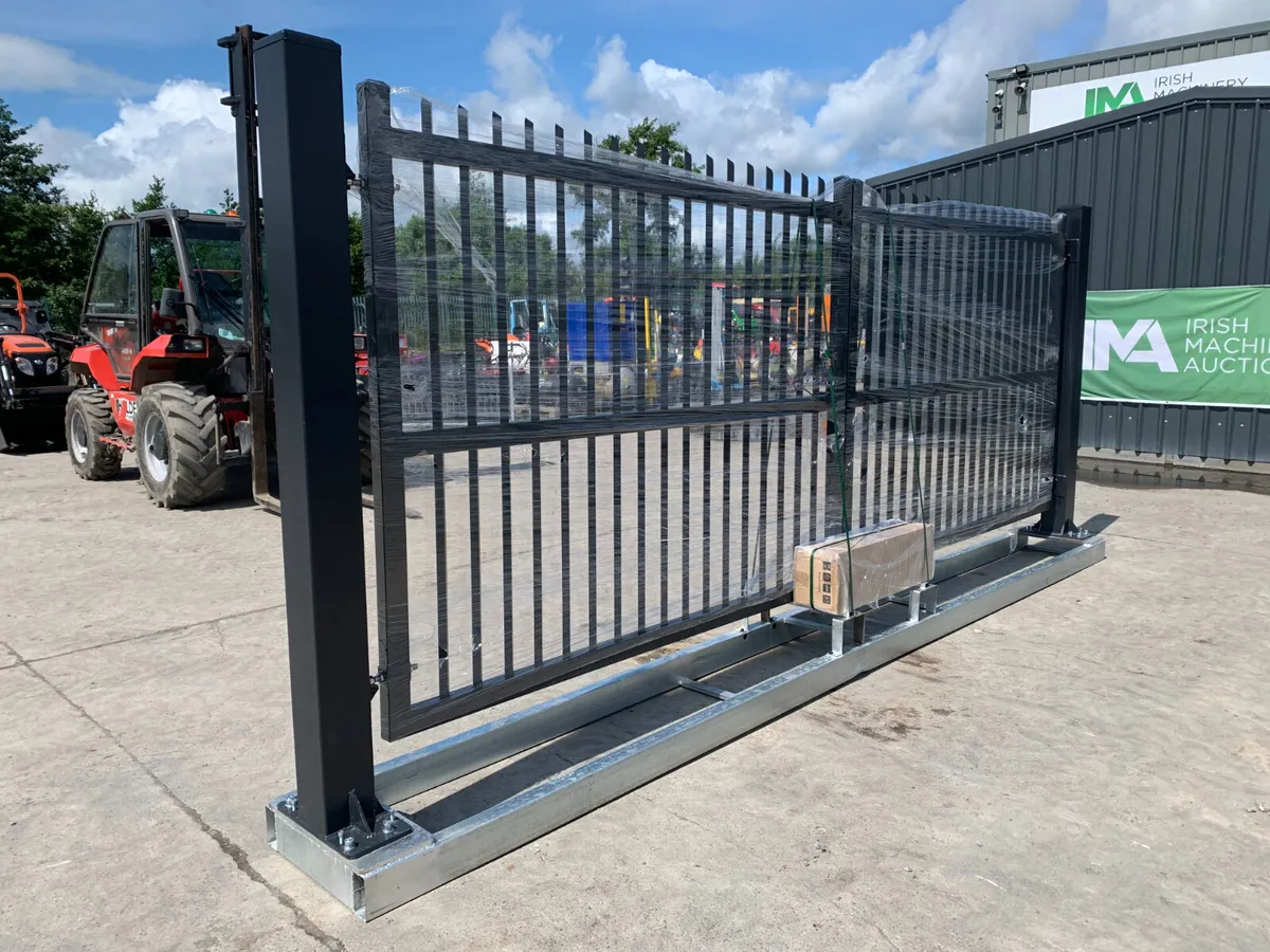 NEW/UNUSED 17FT ELECTRIC GATES FOR AUCTION - NAAS - Image 3
