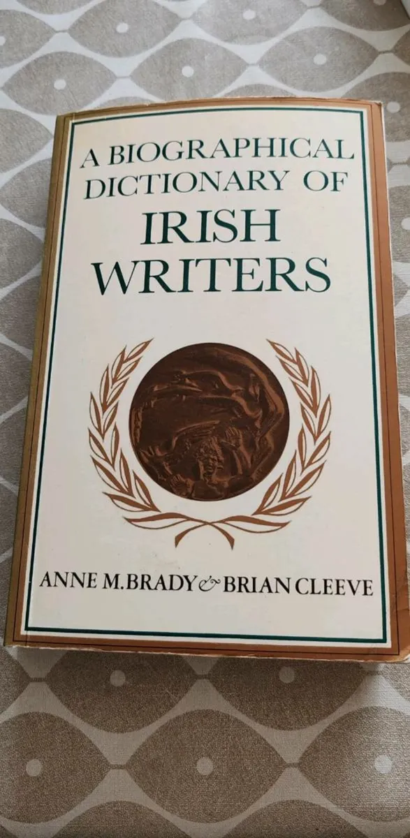 A Biographical Dictionary of IRISH Writers - Image 1