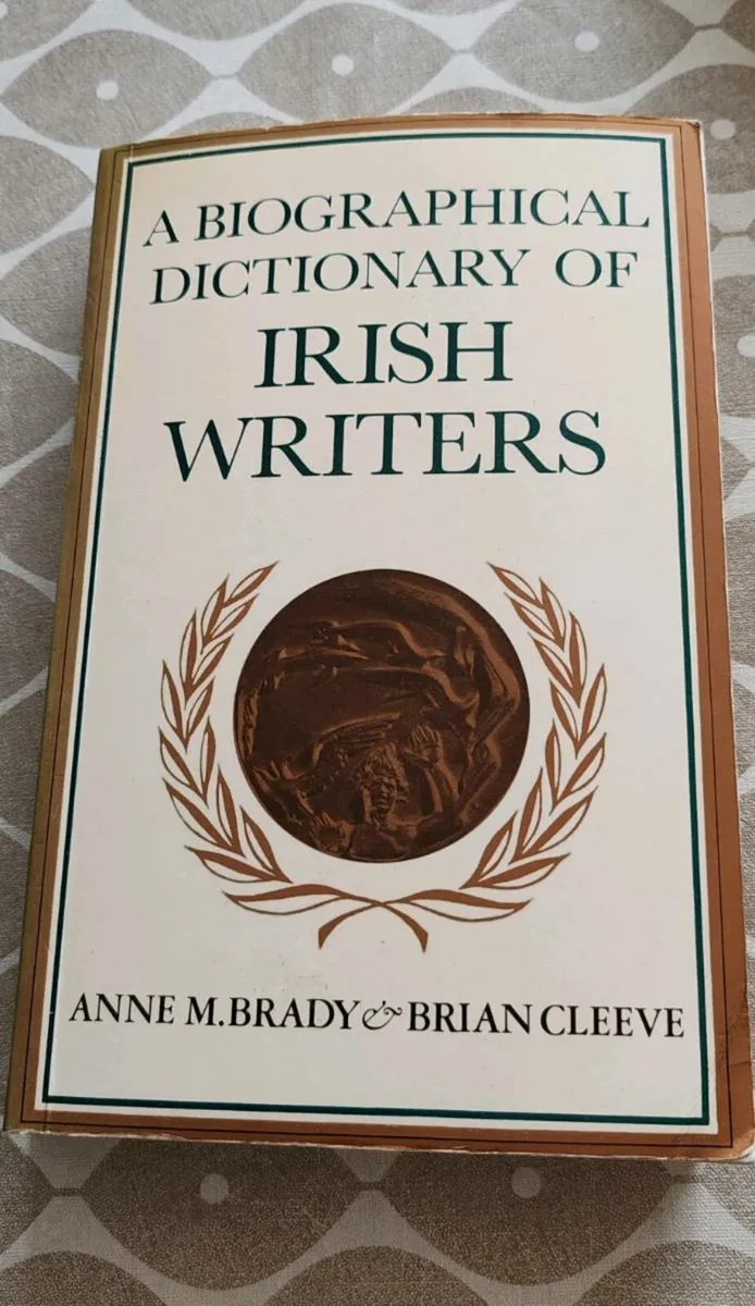 A Biographical Dictionary of IRISH Writers - Image 2
