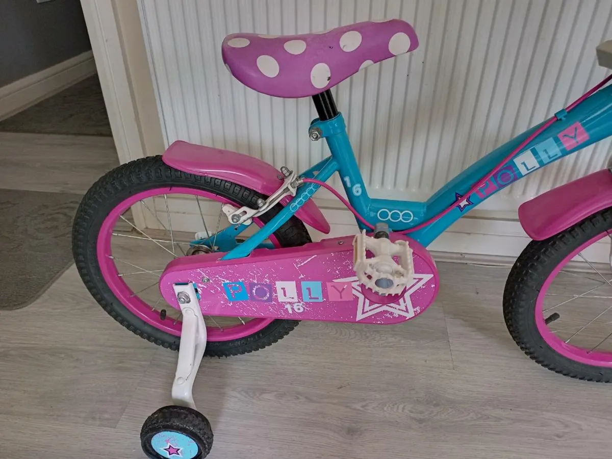 Kids Polly bike size 16 inch wheels. - Image 3