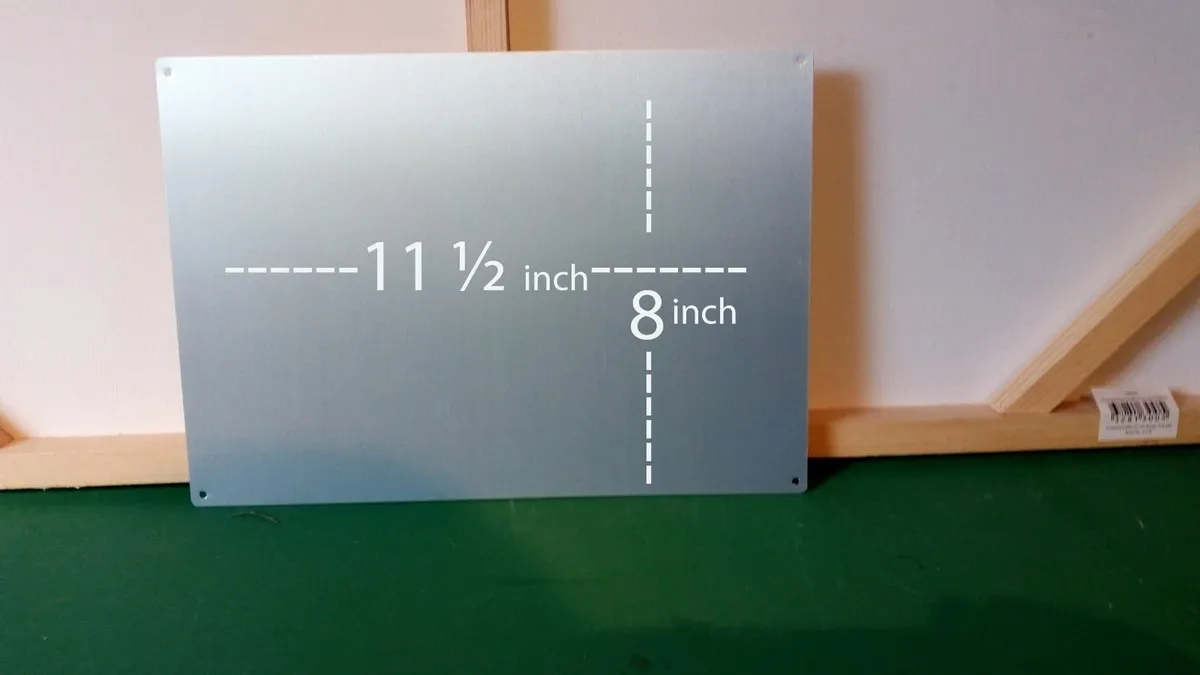 Morris Minor Traveller classic car tin sign - Image 3