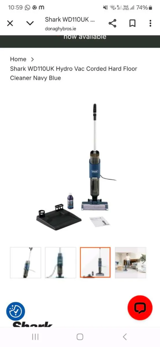 Shark wet vacuum - Image 1