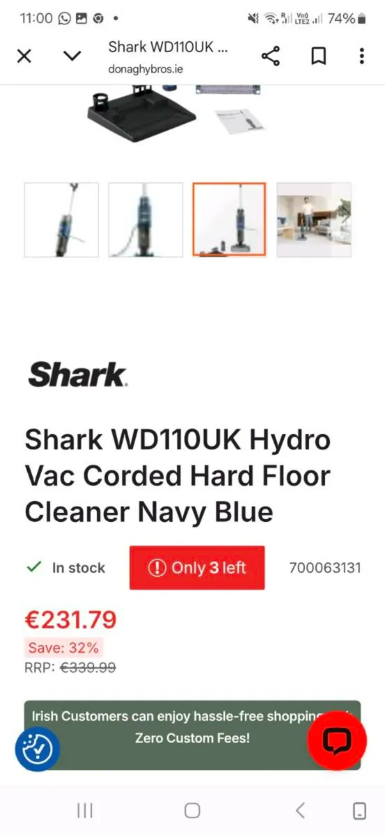 Shark wet vacuum - Image 2