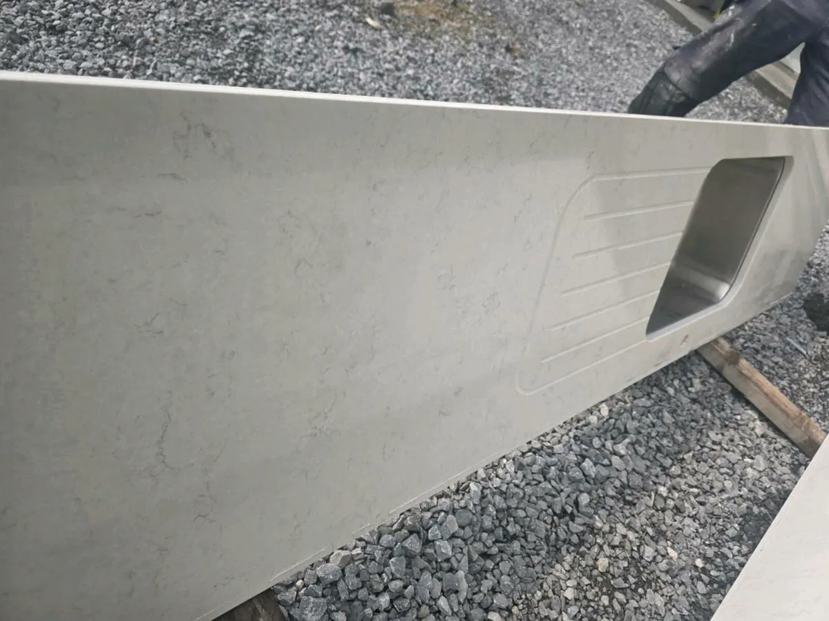 Quartz worktop for sale (out of showroom) - Image 2