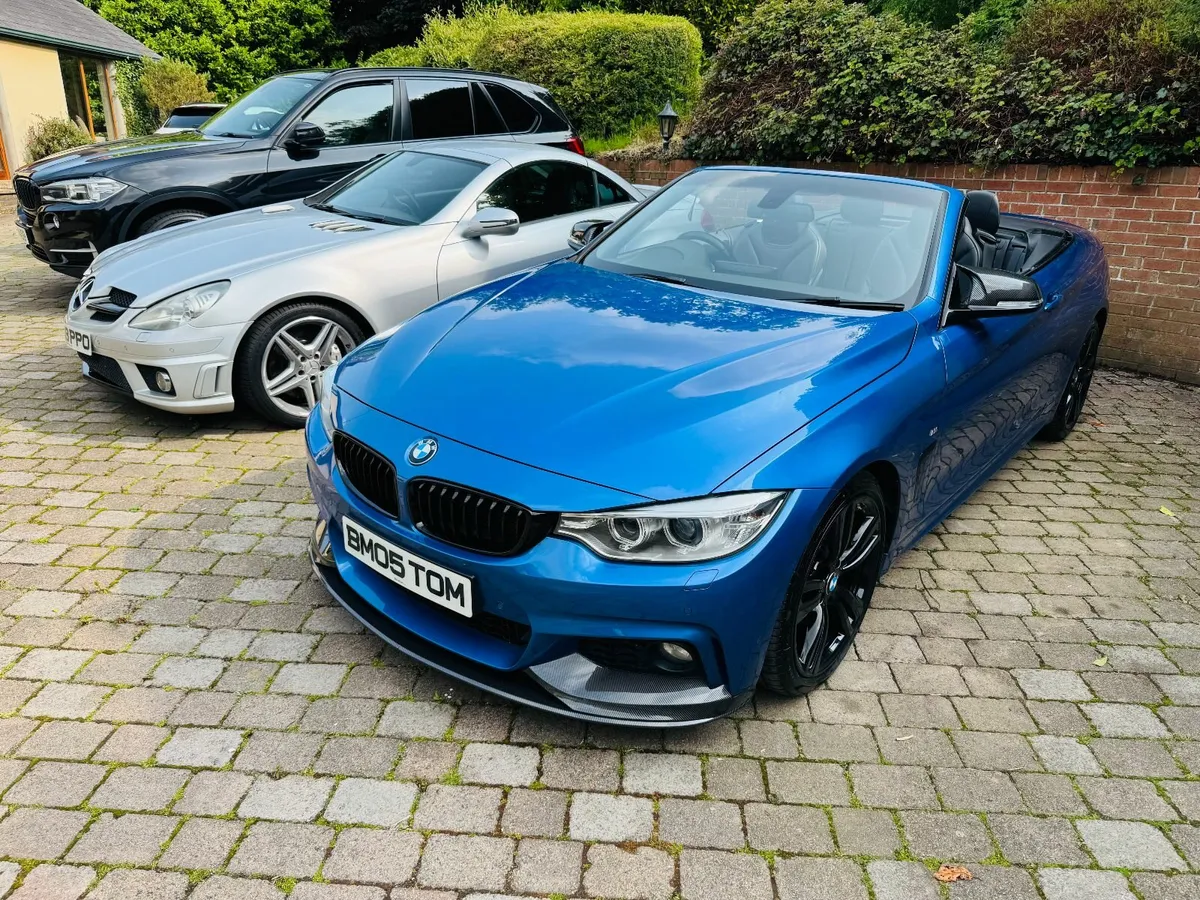 BMW 420D AUTO M SPORT CABRIO  MEGA NI CAR LOW VRT - Image 2