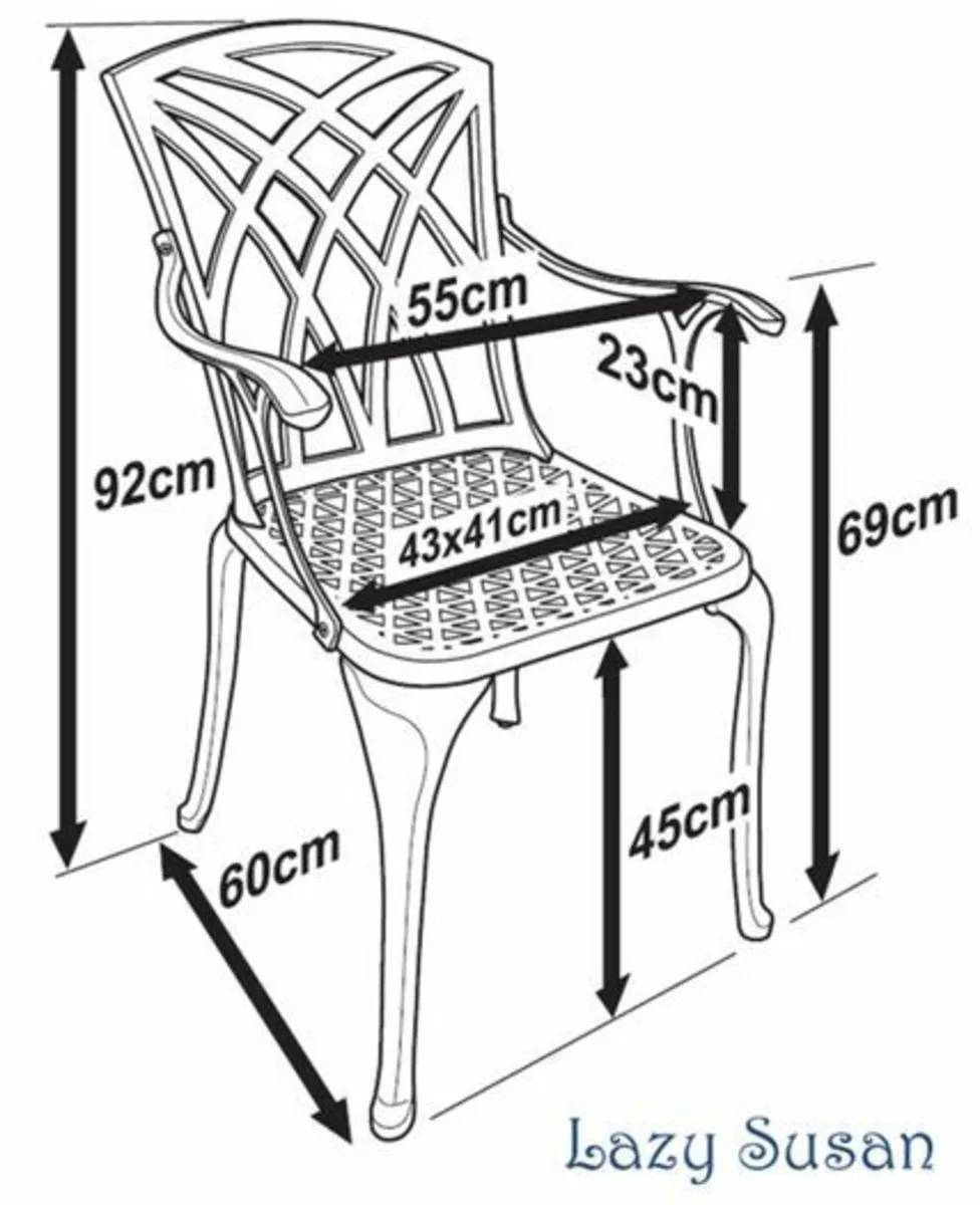 APRIL CHAIR 2 and TABLE SET - Image 3