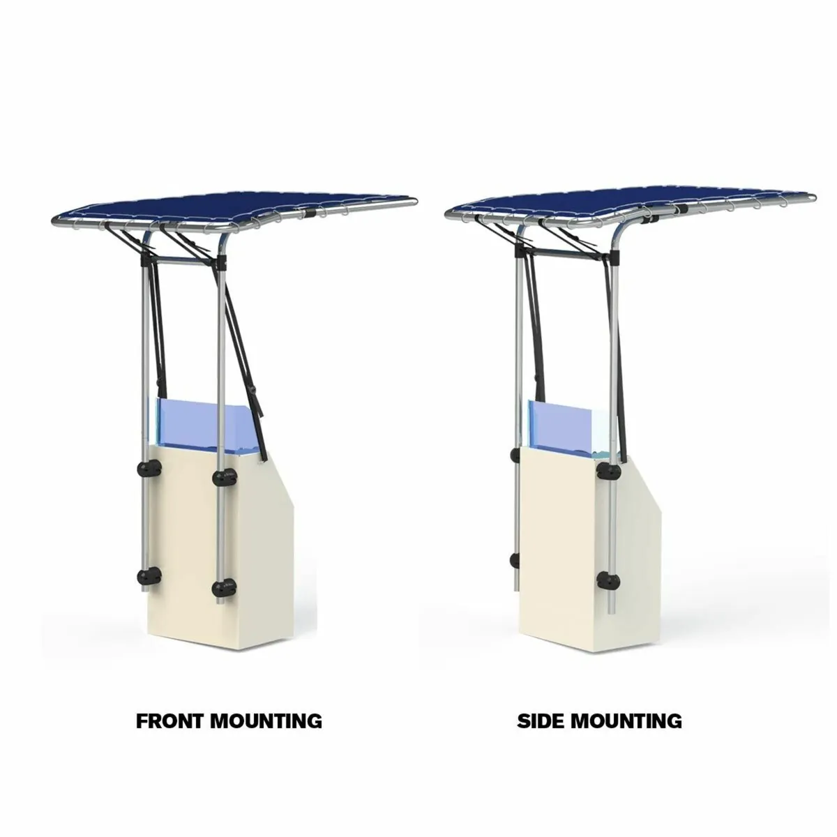 Adjustable Marine T-Top | Durable Aluminium Frame - Image 2