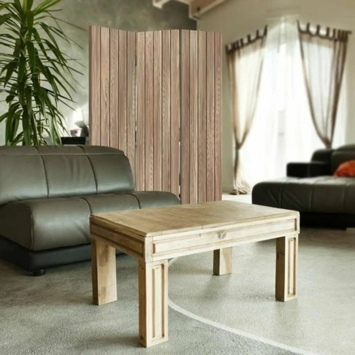 Oakhur 170Cm H Folding Room Divider - Image 1