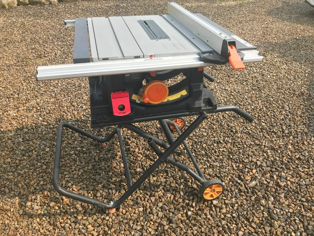 Table Saw Evolution Rage 5S with extras - Image 1