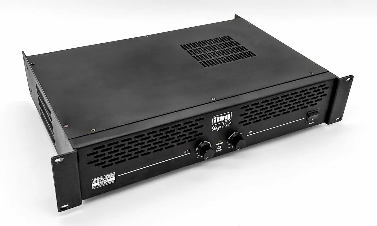 IMG Stageline STA-500 Mono Block Amplifier, Class - Image 1